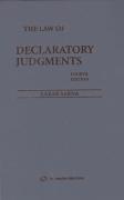Cover of The Law of Declaratory Judgments