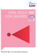 Cover of SQE2 - Oral Skills For Lawyers