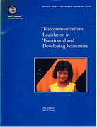 Cover of Telecommunications Legislation in Transitional and Developing Economies
