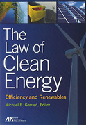 Cover of The Law of Clean Energy: Efficiency and Renewables