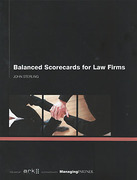 Cover of Balanced Scorecards for Law Firms