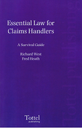Cover of Essential Law for Claims Handlers
