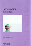 Cover of Incorporating a Business