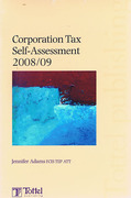 Cover of Corporation Tax Self-Assessment 2008/09
