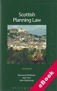 Cover of Scottish Planning Law (eBook)