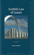 Cover of Scottish Law of Leases
