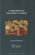 Cover of Cornerstone on Councillors' Conduct
