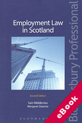 Cover of Employment Law in Scotland (eBook)