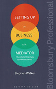 Cover of Setting Up in Business as a Mediator