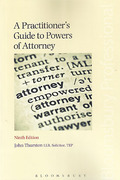 Cover of A Practitioner's Guide to Powers of Attorney (eBook)