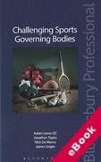 Cover of Challenging Sports Governing Bodies (eBook)