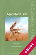 Cover of Agricultural Law (eBook)