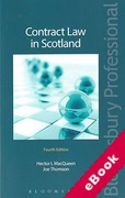 Cover of Contract Law in Scotland (eBook)
