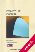 Cover of Property Tax Planning (eBook)