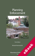 Cover of Planning Enforcement (eBook)