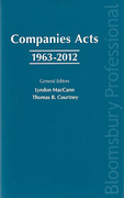 Cover of Companies Acts 1963 - 2012