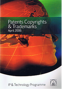 Cover of Patents, Copyrights and Trademarks 2006