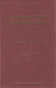 Cover of An International Law Miscellany