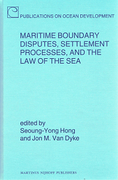 Cover of Maritime Boundary Disputes, Settlement Processes, and the Law of the Sea