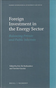 Cover of Foreign Investment in the Energy Sector: Balancing Private and Public Interests