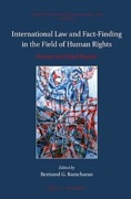 Cover of International Law and Fact-Finding in the Field of Human Rights