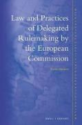 Cover of Law and Practices of Delegated Rulemaking by the European Commission