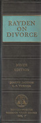 Cover of Rayden's Practice and Law of Divorce 9th ed