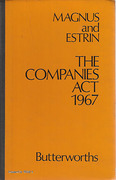 Cover of The Companies Act 1967