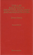 Cover of The Law Relating to Receivers, Managers and Administrators 2nd ed