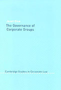 Cover of The Governance of Corporate Groups