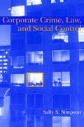 Cover of Corporate Crime, Law and Social Control