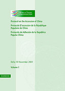 Cover of Protocol on the Accession of the People's Republic of China to the Marrakesh Agreement Establishing the World Trade Organization