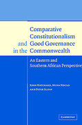Cover of Comparative Constitutionalism and Good Governance in the Commonwealth