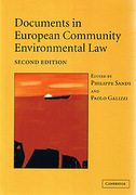 Cover of Documents in European Community Environmental Law