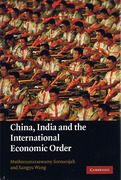 Cover of China, India and the International Economic Order