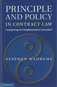 Cover of Principle and Policy in Contract Law: Competing or Complementary Concepts?