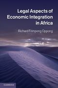 Cover of Legal Aspects of Economic Integration in Africa