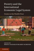 Cover of Poverty and the International Economic Legal System: Duties to the World's Poor