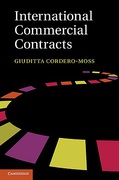 Cover of International Commercial Contracts: Applicable Sources and Enforceability