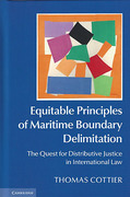 Cover of Equitable Principles of Maritime Boundary Delimitation: The Quest for Distributive Justice in International Law