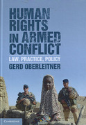 Cover of Human Rights in Armed Conflict: Law, Practice, Policy