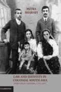 Cover of Law and Identity in Colonial South Asia: Parsi Legal Culture, 1772-1947