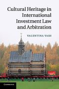 Cover of Cultural Heritage in International Investment Law and Arbitration
