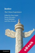 Cover of Justice: The China Experience (eBook)