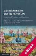 Cover of Constitutionalism and the Rule of Law: Bridging Idealism and Realism (eBook)