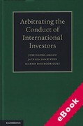 Cover of Arbitrating the Conduct of International Investors (eBook)