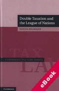 Cover of Double Taxation and the League of Nations (eBook)