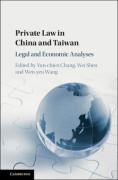Cover of Private Law in China and Taiwan: Legal and Economic Analyses