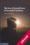 Cover of The Use of Armed Force in Occupied Territory (eBook)