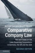 Cover of Comparative Company Law: Text and Cases on the Laws Governing Corporations in Germany, the UK and the USA